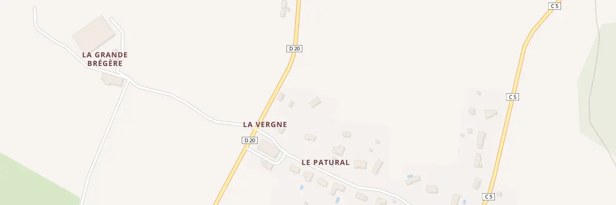 Plan du 5005 Le Pâtural à Saint-Martin-le-Vieux