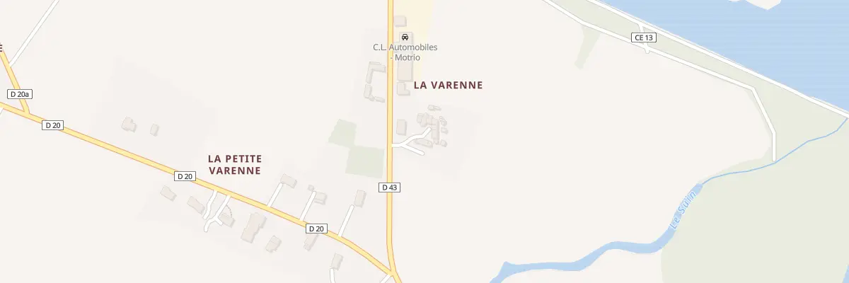 Plan du 5252 La Varenne à Douadic