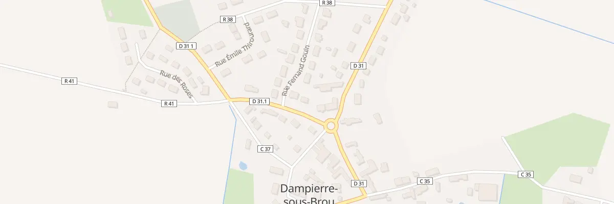 Plan du 4 Rue du 19 Mars 1962 à Dampierre-sous-Brou