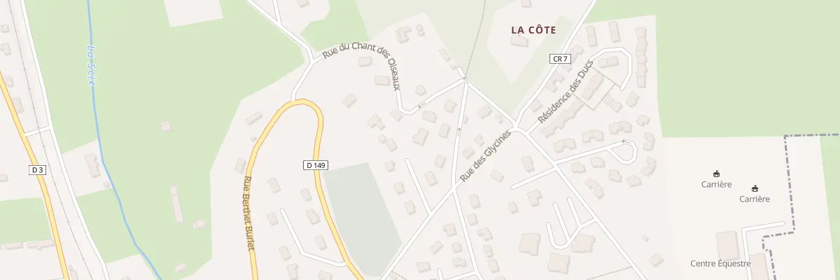 Plan du 13 All Rene Delcourt à Longueville-sur-Scie