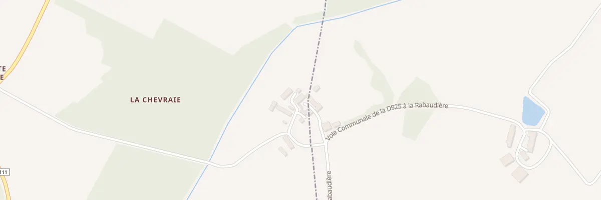 Plan du 5295 La Chevraye à Paulnay