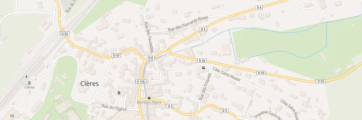 Plan du 46 Rue des Colverts à Clères