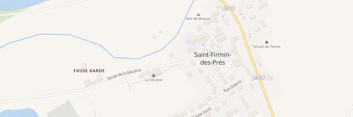 Plan du 15 Rte de la Mouline à Saint-Firmin-des-Prés