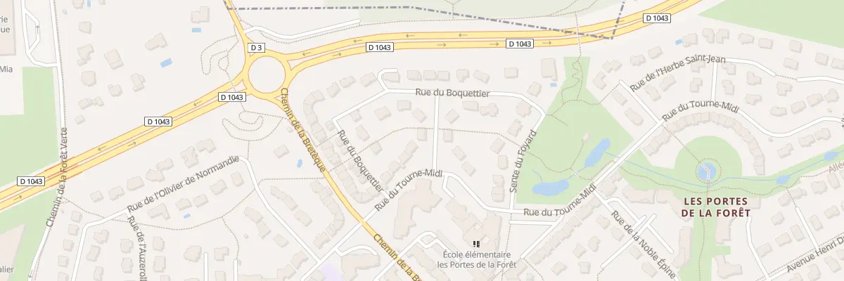 Plan du 41 All des Tillau à Bois-Guillaume