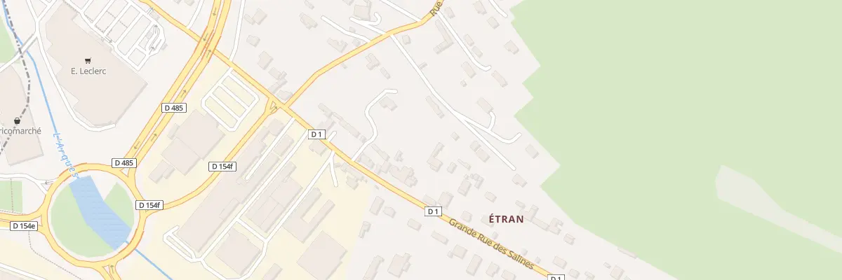 Plan du 10 Gr Grande Rue des Salines à Martin-Église
