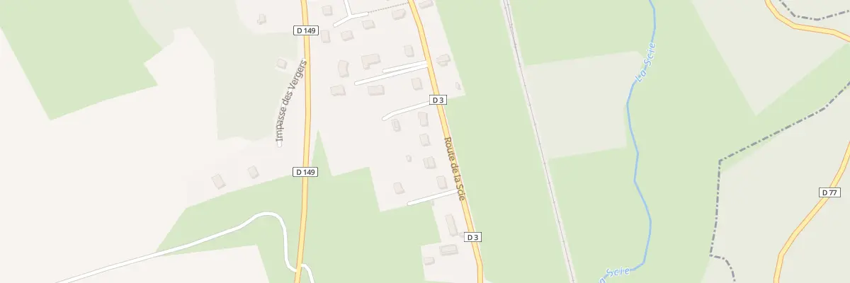 Plan du 5050 Village de Saint Crespin à Saint-Crespin