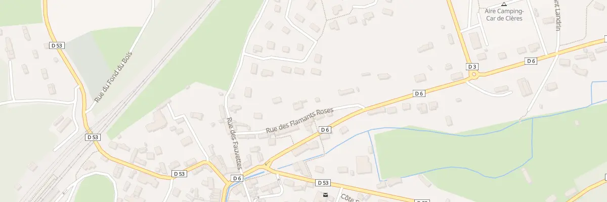 Plan du 103 Rue des Flamants Roses à Clères