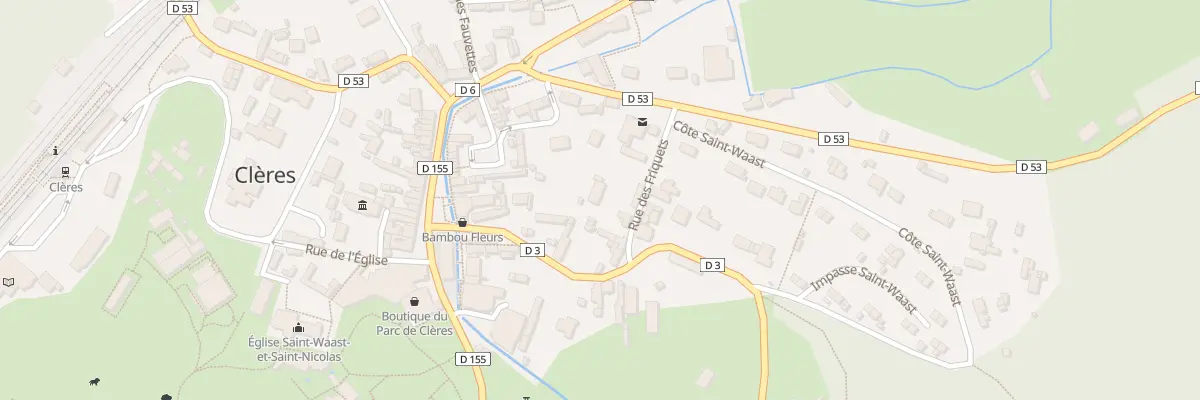 Plan du 50 Rue des Friquets à Clères