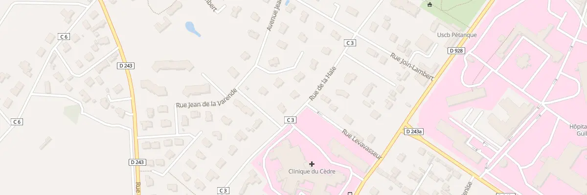 Plan du 1009 Rue de la Haie à Bois-Guillaume