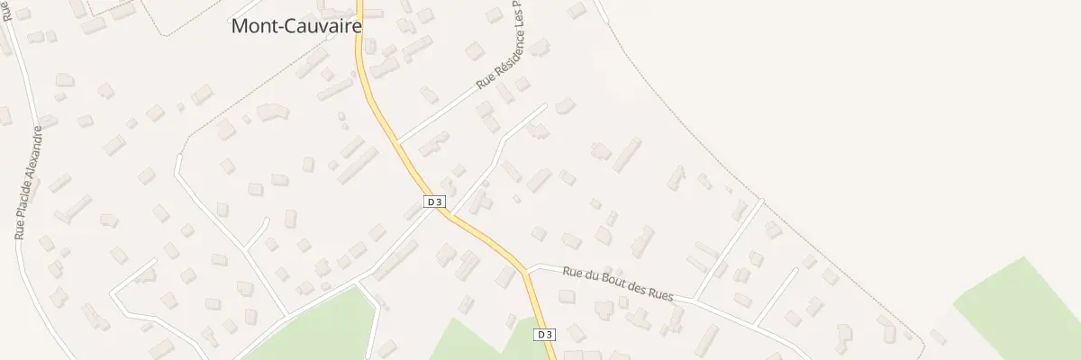 Plan du 5021 Le Village Sud à Mont-Cauvaire