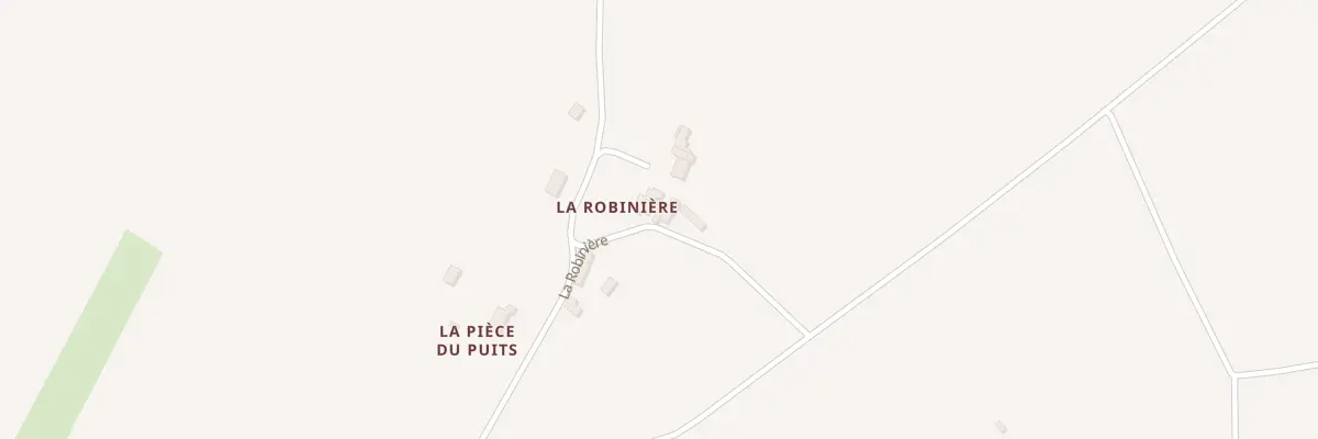 Plan du 9 La Robiniere à Sennevières