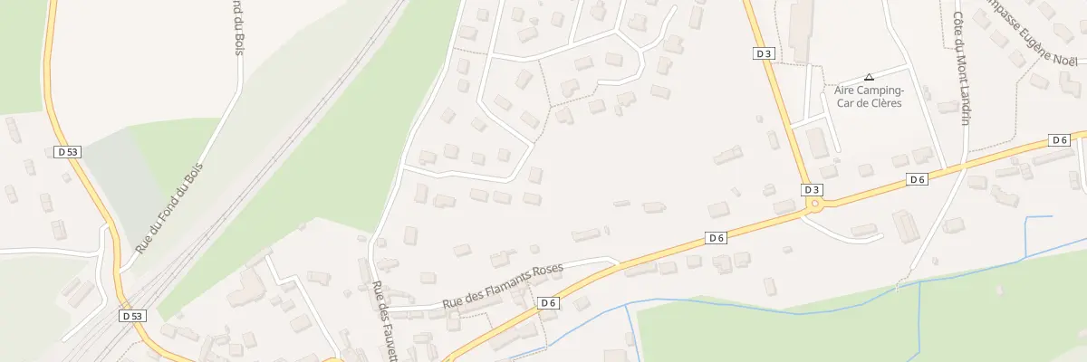 Plan du 433 Rue des Pinsons à Clères