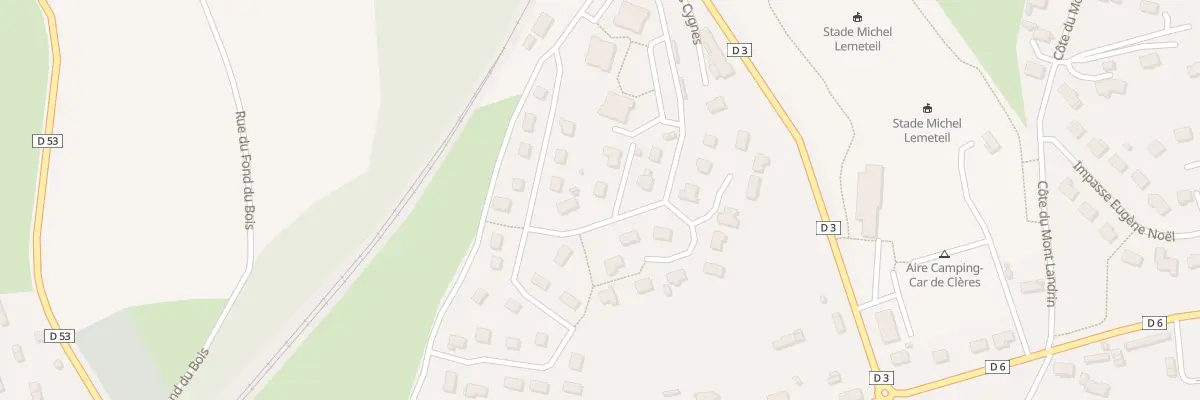 Plan du 49 Rue des Chardonnerets à Clères