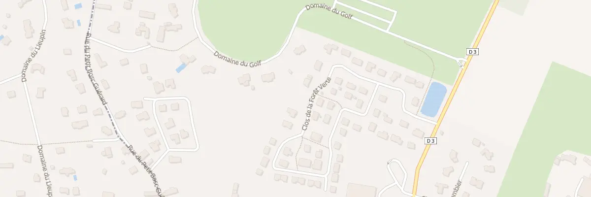 Plan du 24 Clos de la Foret Verte à Bosc-Guérard-Saint-Adrien