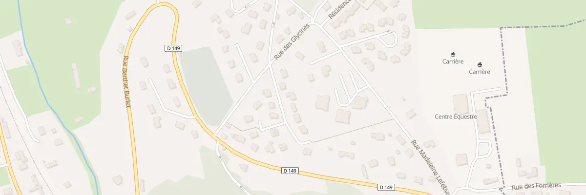 Plan du 5 Lot les Glycines à Longueville-sur-Scie