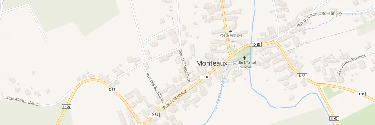 Plan du 4 Rue de l’Abbé-Pilté à Monteaux