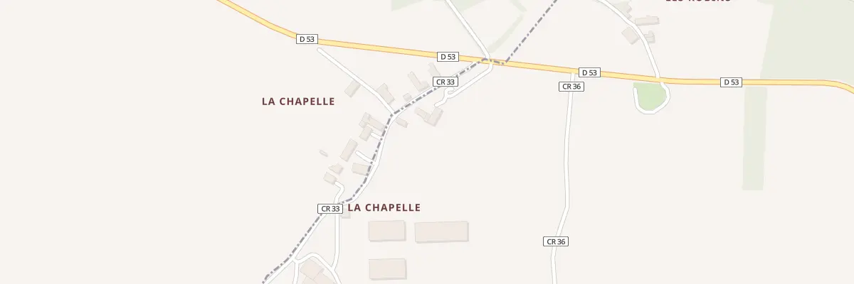Plan du 5 La Chapelle à Mauvières