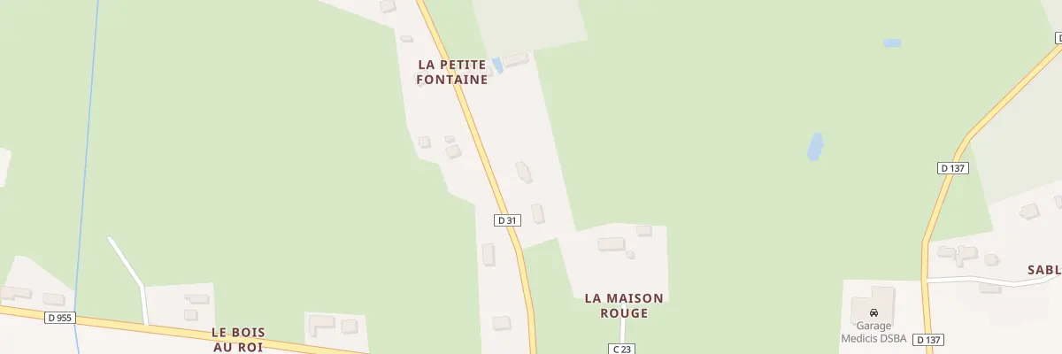 Plan du 4 La Petite Fontaine à Dampierre-sous-Brou