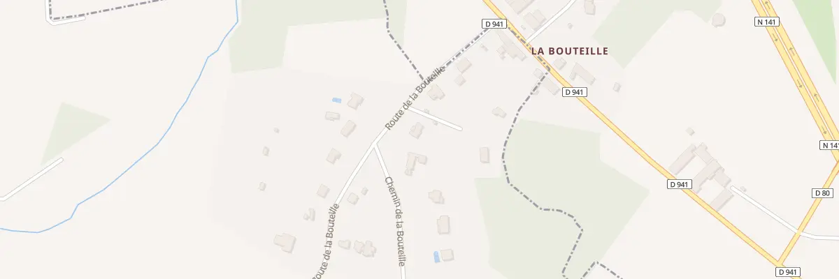 Plan du 6 Rte de la Bouteille à Verneuil-sur-Vienne