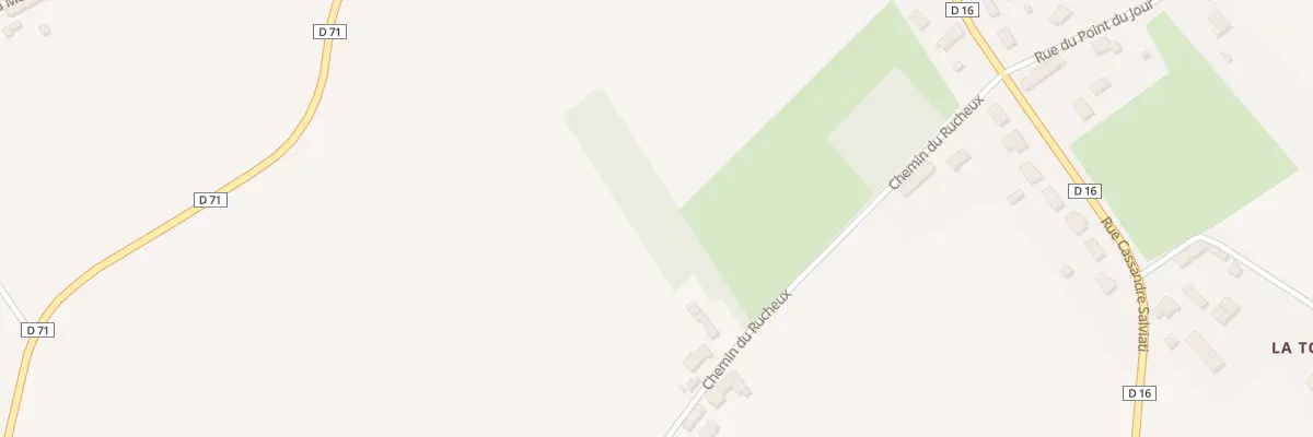 Plan du 3 Che de Rucheux à Pray
