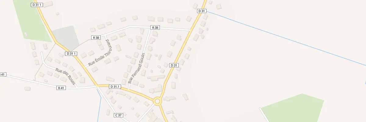 Plan du 8 Rue des Sorbiers à Dampierre-sous-Brou