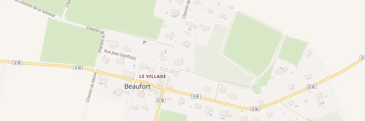 Plan du 31 Rue Antoine Peyrouzet à Beaufort