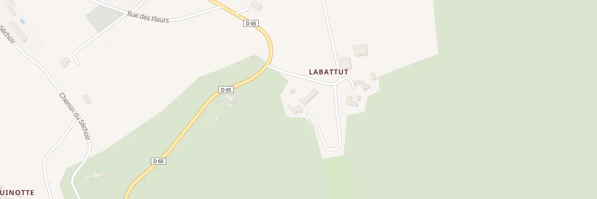 Plan du 145 Sur les Battues Ouest à Sergeac
