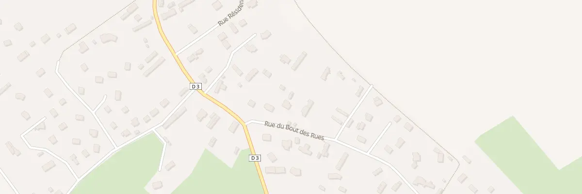 Plan du 7003 Le Bout des Rues à Mont-Cauvaire