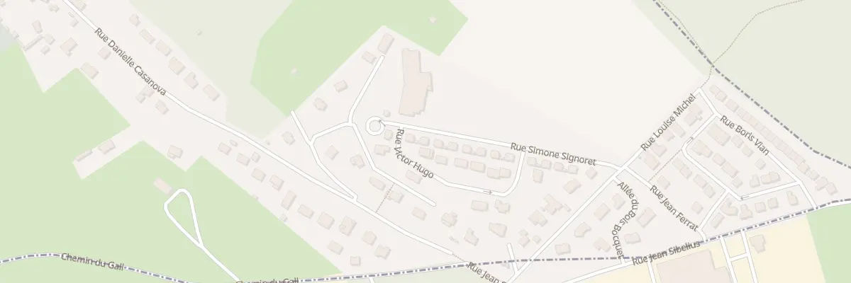 Plan du 22 Rue Simone Signoret à Tourville-la-Rivière