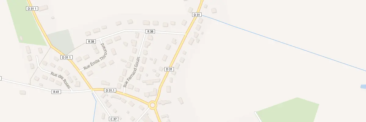 Plan du 10 Rue des Sorbiers à Saint-Denis-Lanneray