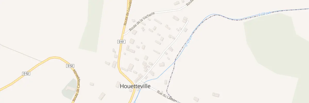 Plan du 11 Che du Moulin à Houetteville
