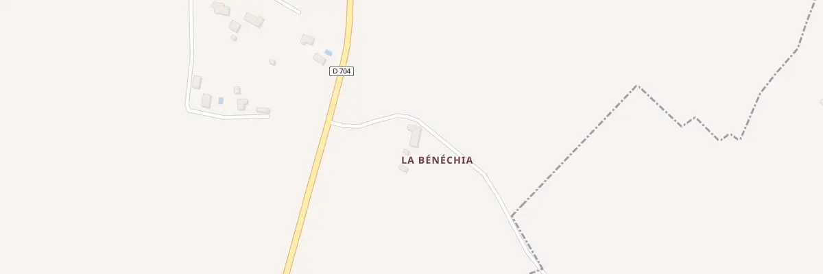 Plan du 51 La Benechia à Preyssac-d’Excideuil