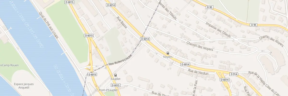 Plan du 33 Rue de Verdun à Bonsecours