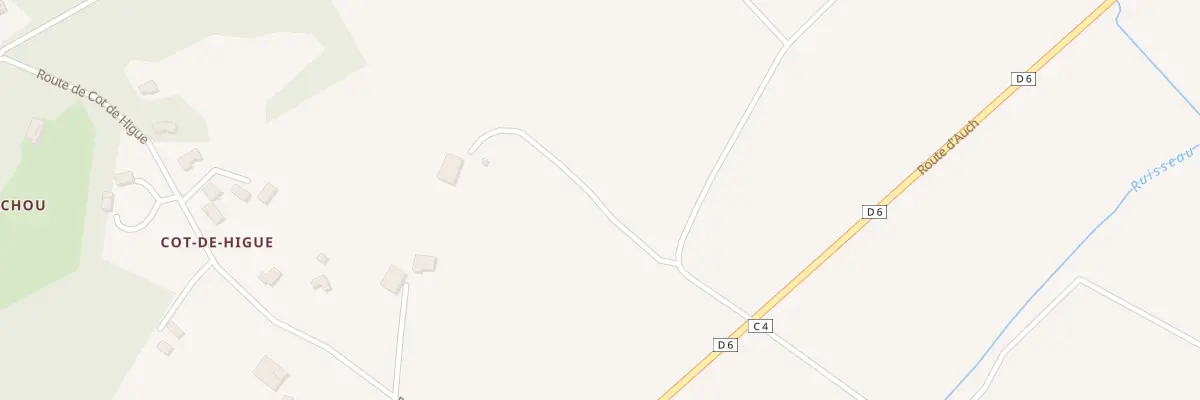 Plan du 5063 Cot de Higue à Beaupuy