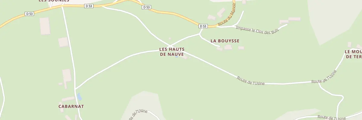 Plan du 69 La Nauve à Veyrines-de-Domme