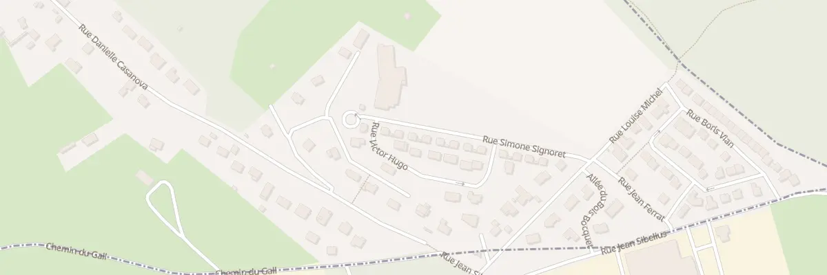 Plan du 20 Rue Simone Signoret à Tourville-la-Rivière