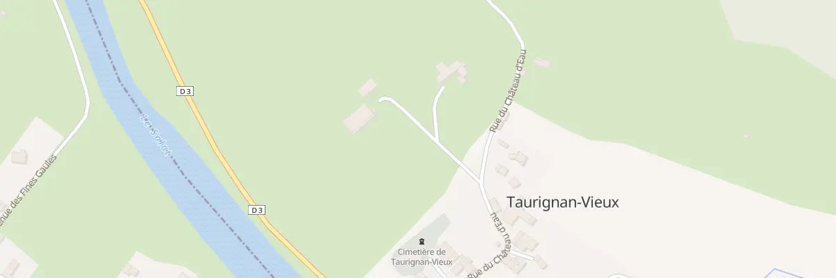 Plan du 1B Rue du Château d’Eau à Taurignan-Vieux