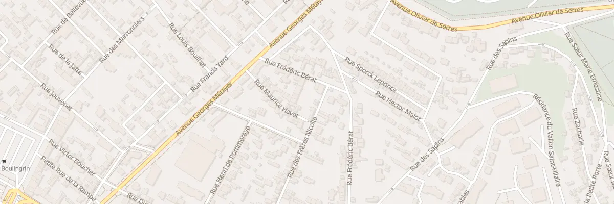 Plan du 41 Rue des Frères Nicolle à Rouen