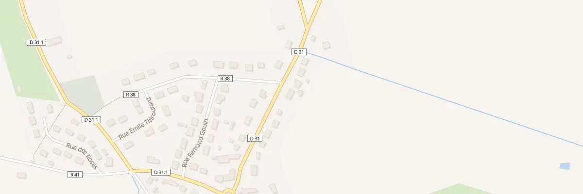 Plan du 14 Rue des Sorbiers à Dampierre-sous-Brou