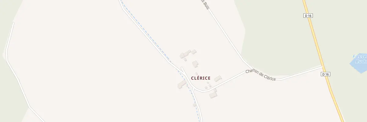 Plan du 5 Chem de Clérice à Lancôme