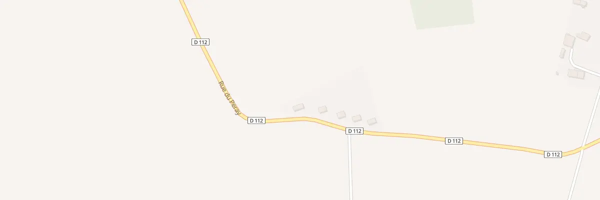 Plan du 2 Rte de Peray au Mesnil-Jourdain