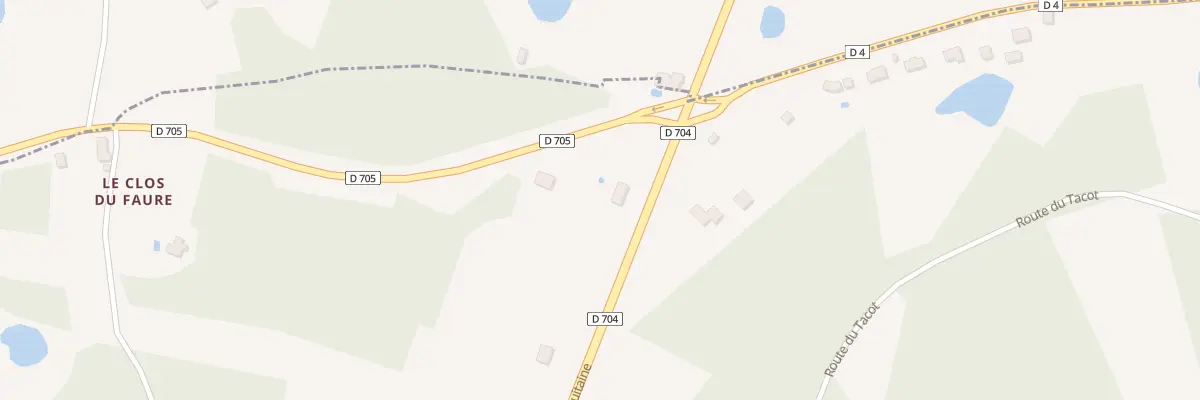 Plan du 54B Puy de Tuquet à Preyssac-d’Excideuil