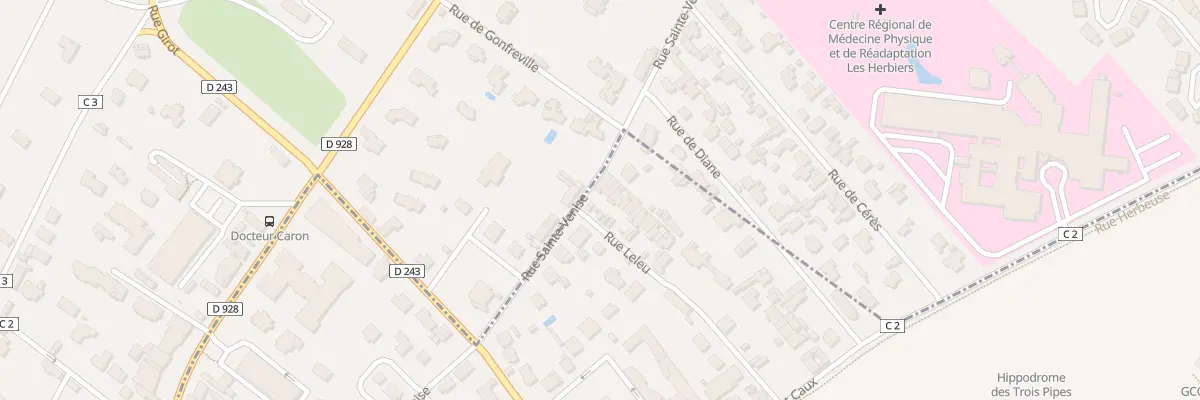 Plan du 1 Rue Leleu à Bihorel