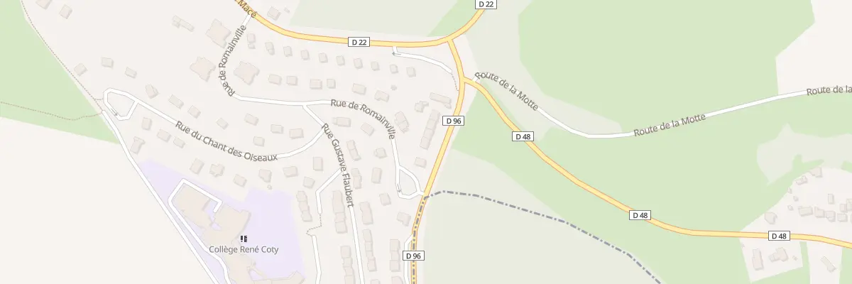 Plan du 1250 Rue du Bosmelet à Val-de-Scie