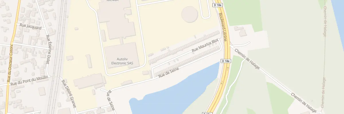 Plan du 68 Rue Maurice Blot à Saint-Étienne-du-Rouvray