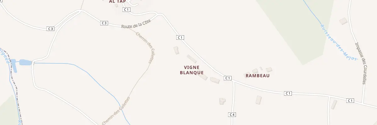 Plan du 5048 Vigne Blanque à Montaïn