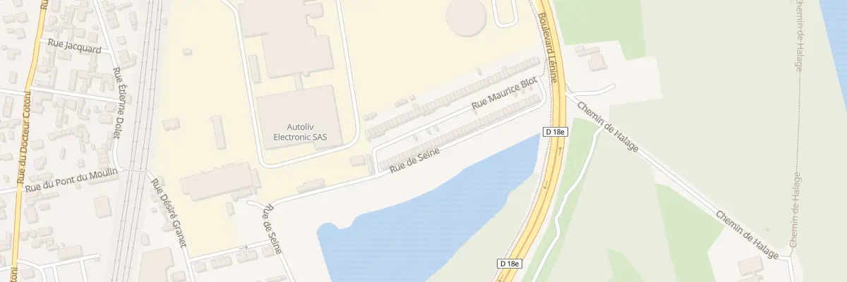 Plan du 67 Rue Maurice Blot à Saint-Étienne-du-Rouvray
