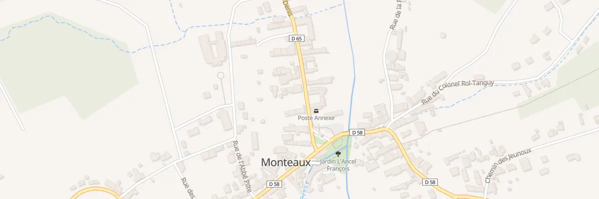 Plan du 3 Rue St Denis à Monteaux