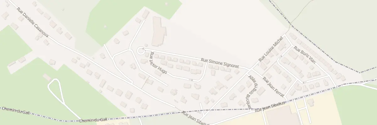 Plan du 14 Rue Simone Signoret à Tourville-la-Rivière