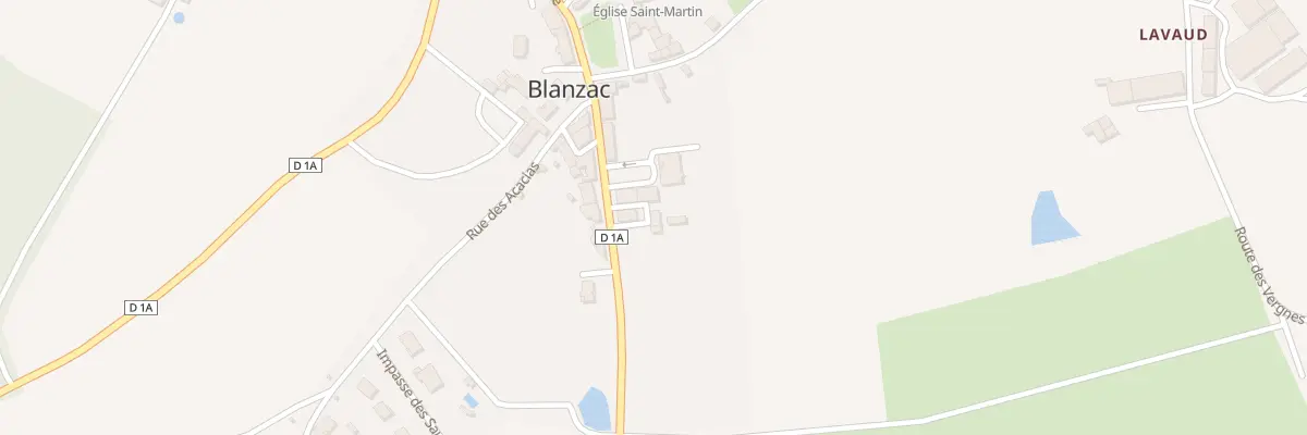 Plan du 15 Rue de La Mairie à Blanzac
